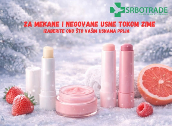 Negovane usne tokom zime